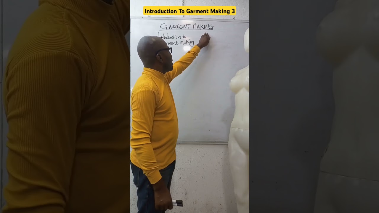 Introduction To Garment Making 3 #fashiontutorial #onlinefashionschool #sewingtutorial