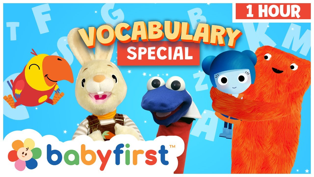 Vocabulary Special | First Words & ABC'S w BabyFirst | Fun Learning | Songs & Stories | 1 Hour