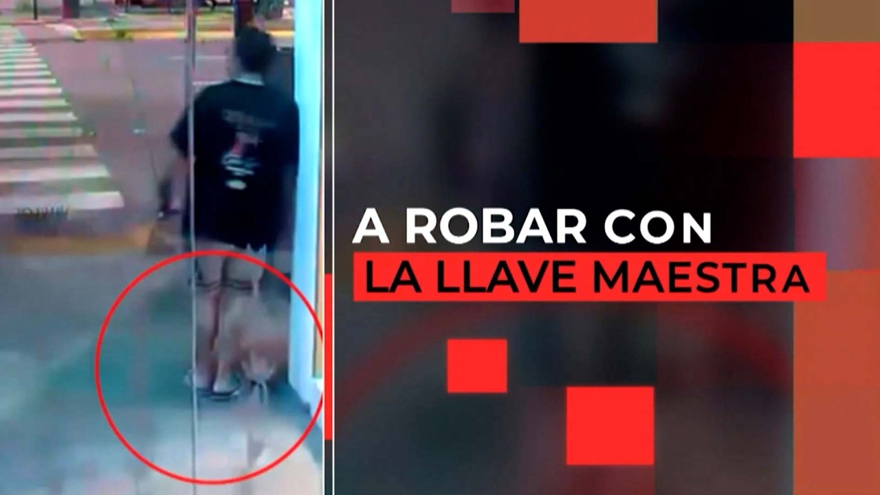 SE ENTREGÓ EL CERRAJERO LADRÓN: robaba locales con una llave maestra en Villa Urquiza