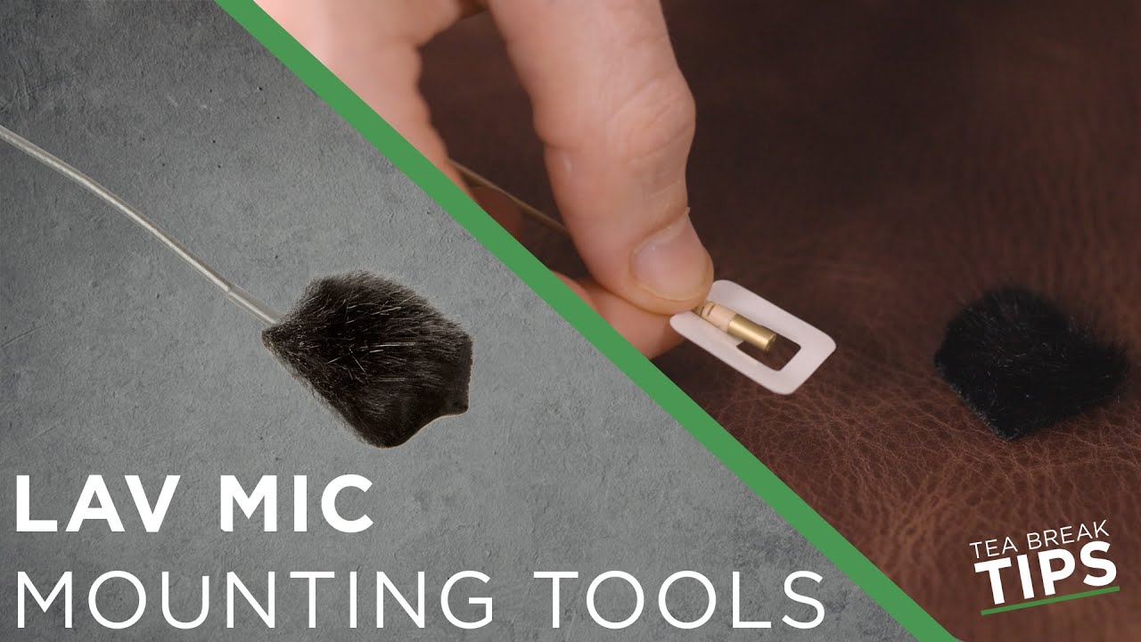 3 ways to hide your Lav Mic with The Invisible Lav Covers - Fur Outdoor | Tea Break Tips