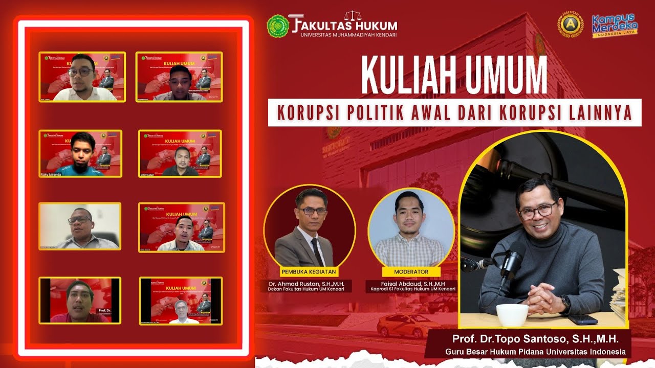 KORUPSI POLITIK AWAL DARI KORUPSI LAINNYA
