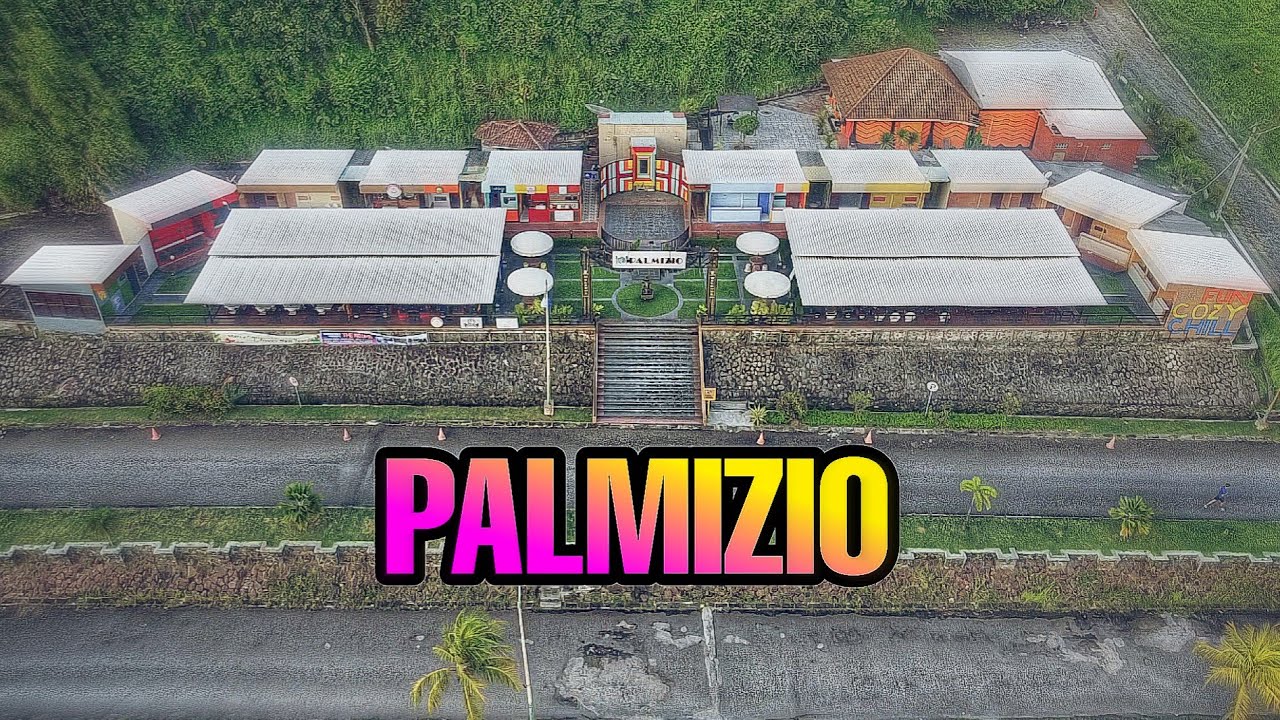 PALMIZIO ( View Drone Kota Cilegon Project ), Tenang dan Sejuk Kafe di Atas Bukit Palm Hill Cilegon