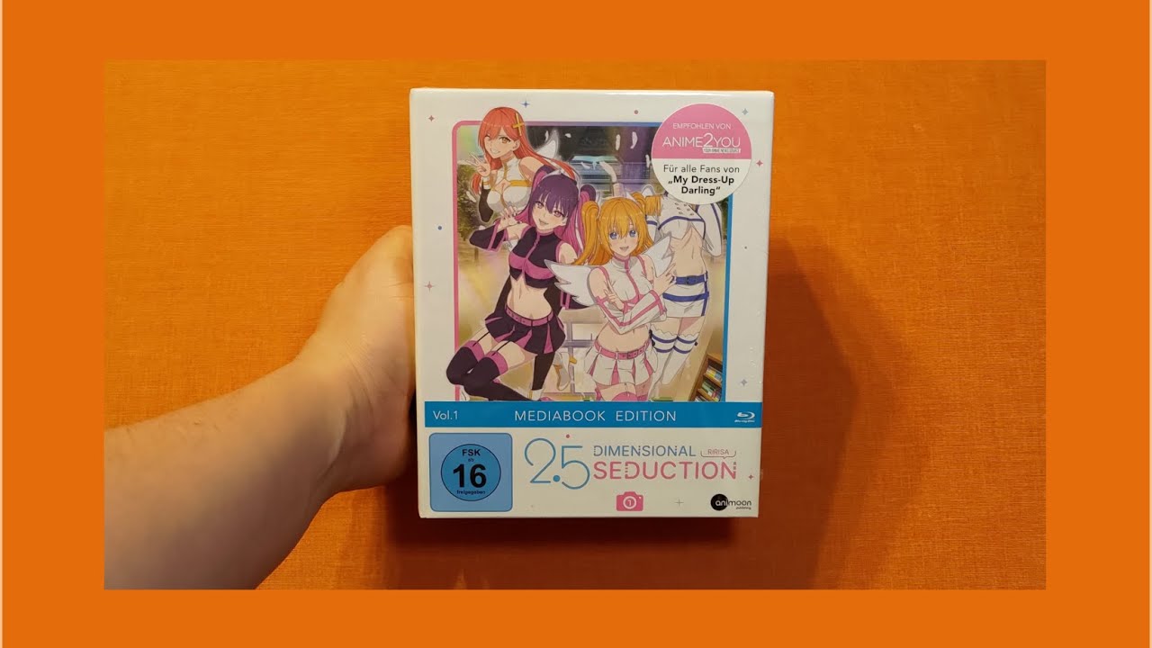 Unboxing 2.5 Dimensional Seduction Volume 1 Limited Mediabook Edition + Sammelschuber +Acryldiorama