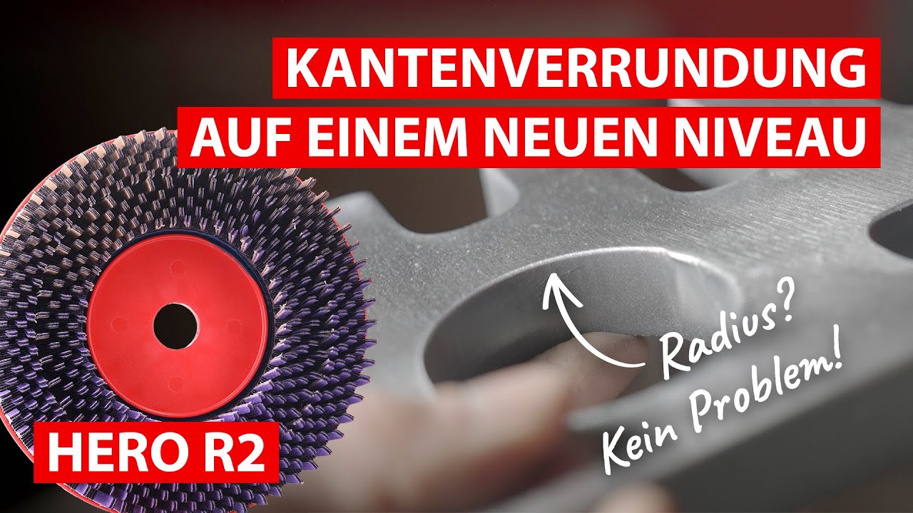 Entgratteller HERO R2 - Hoher Vorschub, maximale Kantenverrundung