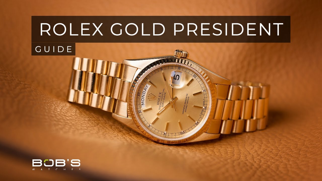 Полное руководство по эксплуатации часов Rolex Day-Date из желтого золота