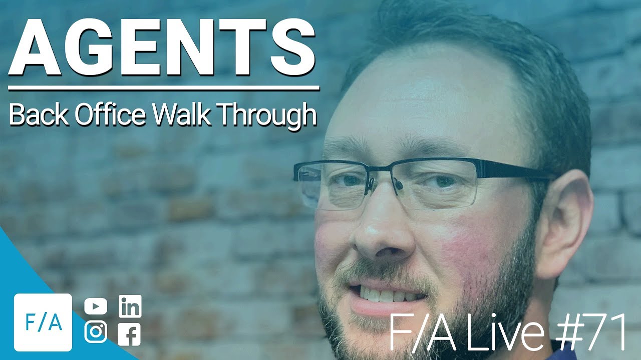 Finance Agents Back Office Walk Through, with Trey & Darren! #FINANCEAGENTS LIVE 071