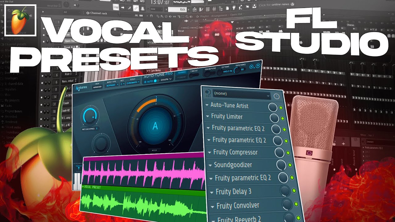 HOW TO USE VOCAL PRESETS in FL STUDIO 21 IN 4 MINS (2023 TUTORIAL) FL Studio Mixing Tutorial