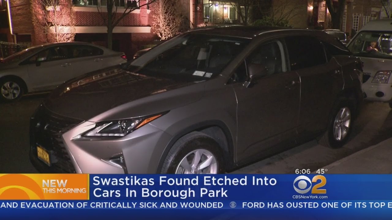 Swastikas Found Etched Into Cars In Borough Park