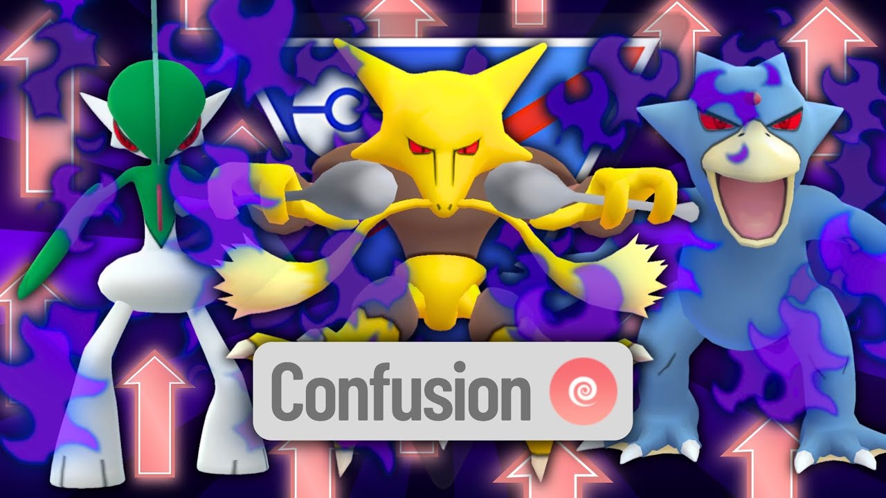 EVEN DARK TYPES AREN'T SAFE FROM THIS TRIPLE SHADOW *BUFFED* CONFUSION TEAM!