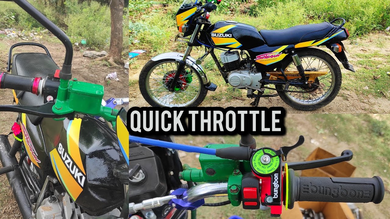 how to install quick throttle on Suzuki / Rockfort motor works