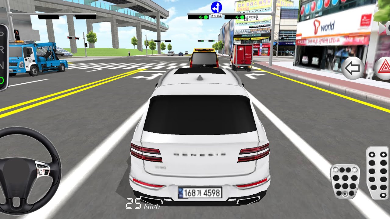 New White Genesis SUV - 3d Driving Class || Car Game #Gameplay #cargame
