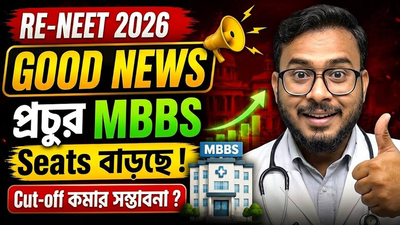 West Bengal MBBS Seat Increase 😱 Cut Off কত কমবে ? NEET 2026 WB Counselling Full Analysis