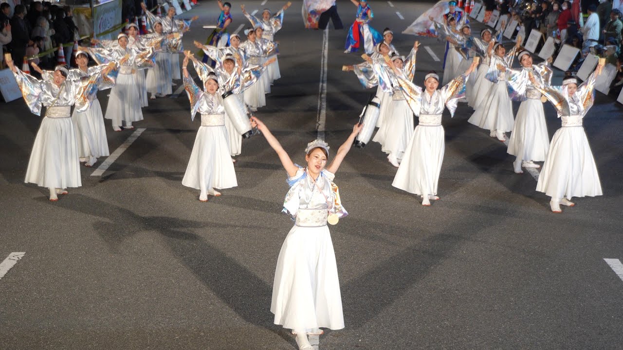 いちぜん『夏の白雪』 📍第６回水島よさこい (よさこい大通り) 2024-11-23T17:30