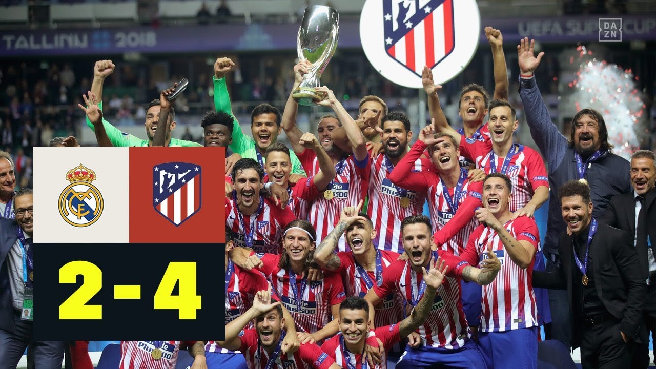 Verlängerung im Derby: Real Madrid - Atlético Madrid 2:4 nV | Highlights | UEFA-Supercup 2018 | DAZN
