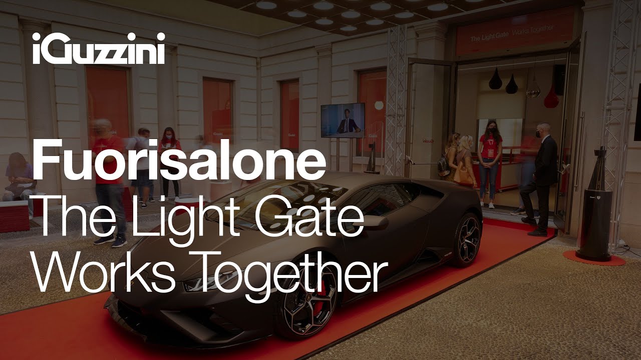 iGuzzini @Fuorisalone 2021 // The Light Gate Works Together