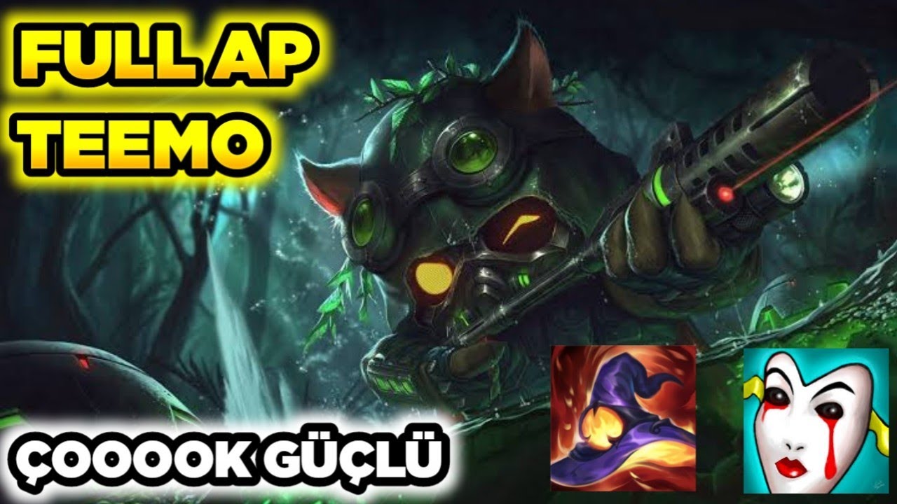 Wild Rift FULL AP TEEMO İLE KANSER EDİP SUR VERDİRTİYORUZ SENSEY