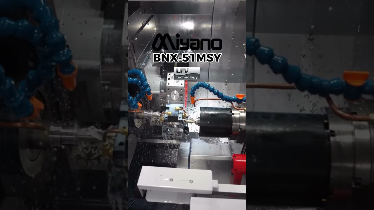 #Miyano BNX-51MSY LFV - @donniehinske #UKmfg #CNC #Machinery