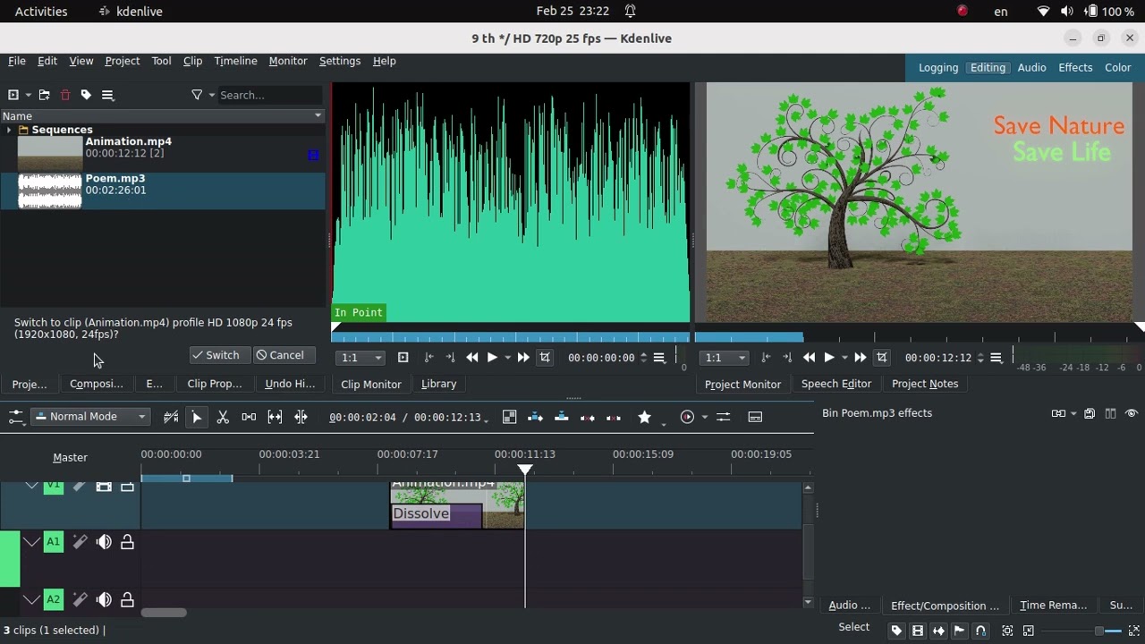 STANDARD 8 IT CHAPTER 9 KDENLIVE (EDITING)