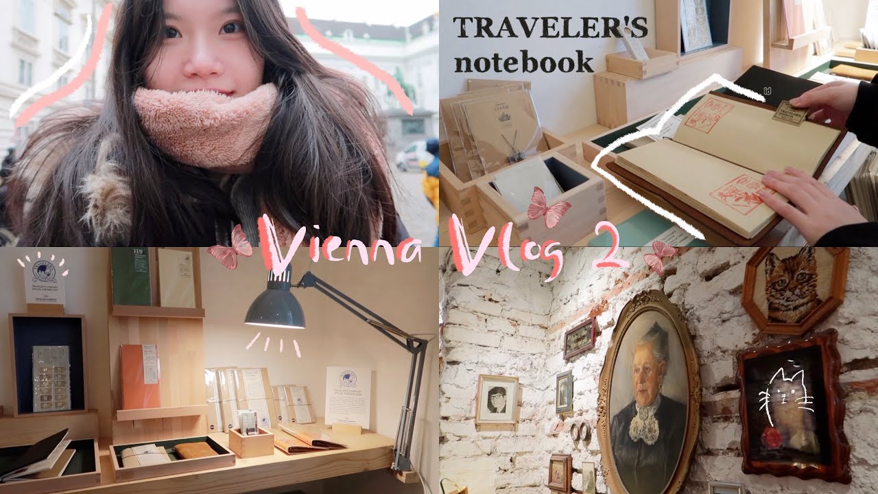 維也納探店Vlog 🇦🇹｜手帳控TN世界印章、莎士比亞書店、復古唱片店🎬