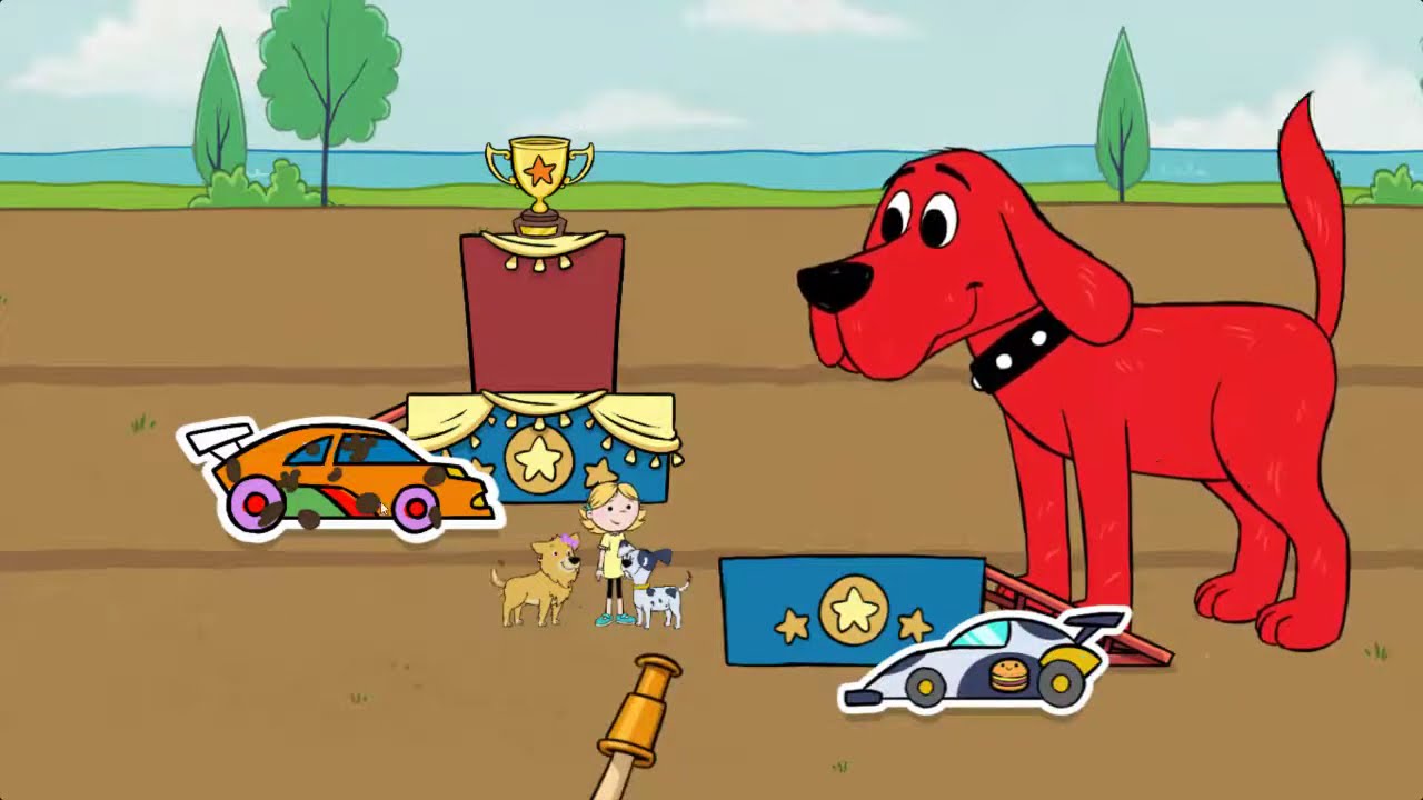 Clifford the big red dog Adventure Stories Game for kids to play PBS Kids