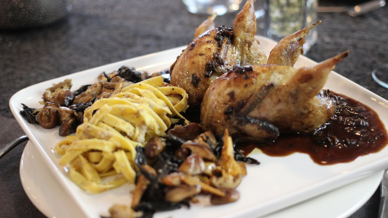 Het Perfecte Feestmenu - Dominique Persoone: Kwartel met truffelpasta