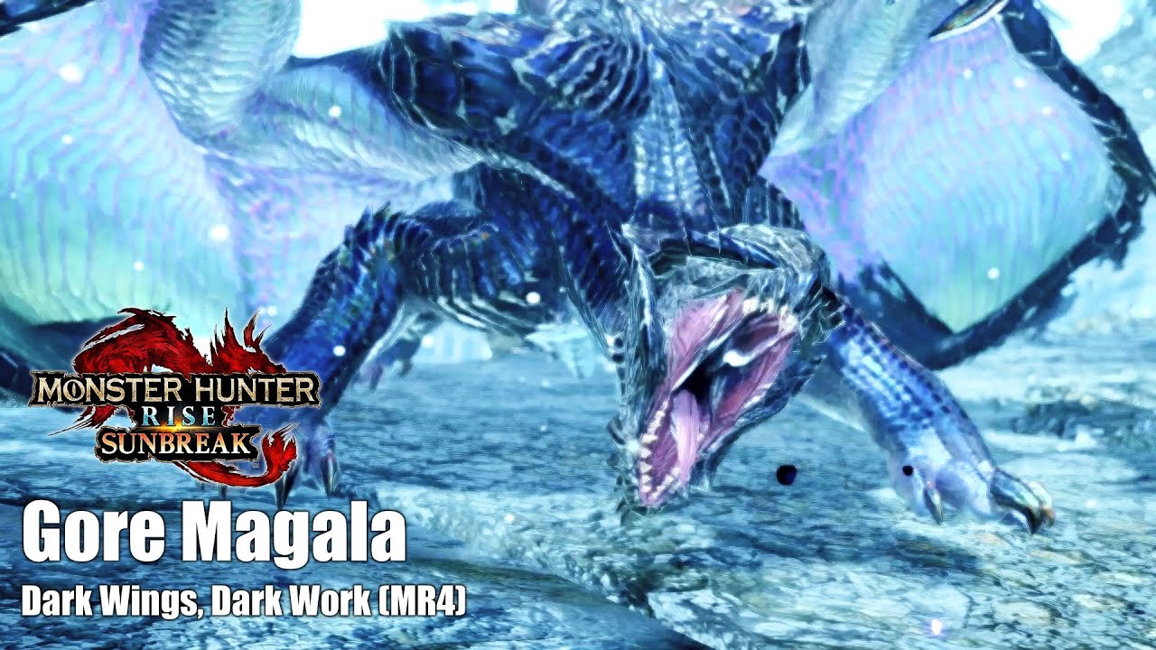 MHR Sunbreak PC ║ Gore Magala MR4 vs LS Duke's Sinclair R9  ║ MHRSB Solo Longsword Gameplay