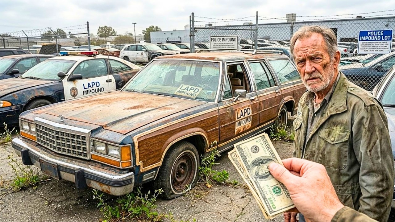 Restoring Completely DESTROYED Lethal Weapon Wagon $40 Police Impound Find | FULL ASMR