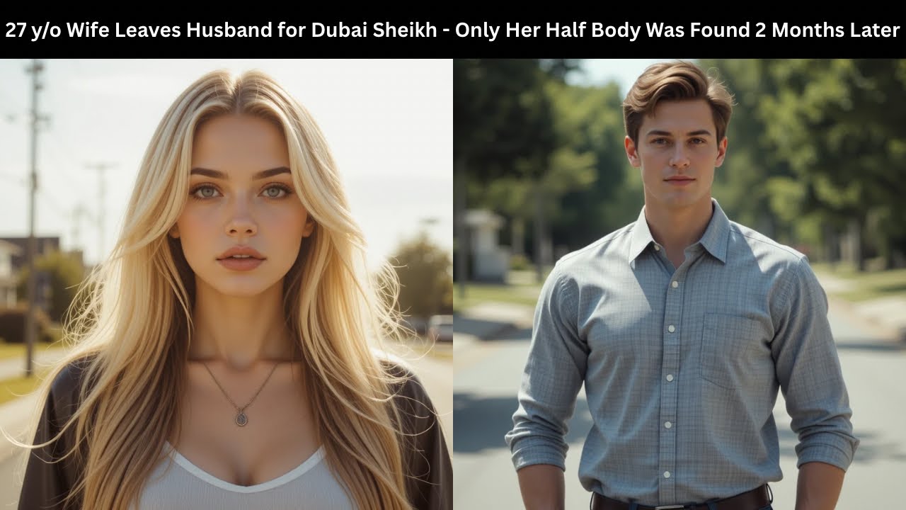 27 y/o Wife Leaves Husband for Dubai Sheikh - Only Her Half Body Was Found 2 Months Later
