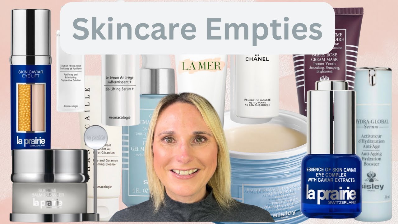 Год роскошных пустых банок для ухода за кожей 🌟 La Prairie/La Mer/Sisley Paris/Chantecaille