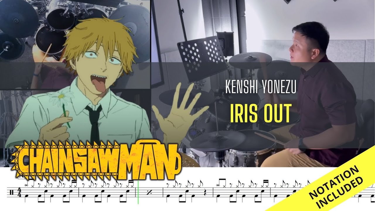 Chainsaw Man Movie OST| Kenshi Yonezu| IRIS OUT| Drum Cover| Raymond Goh