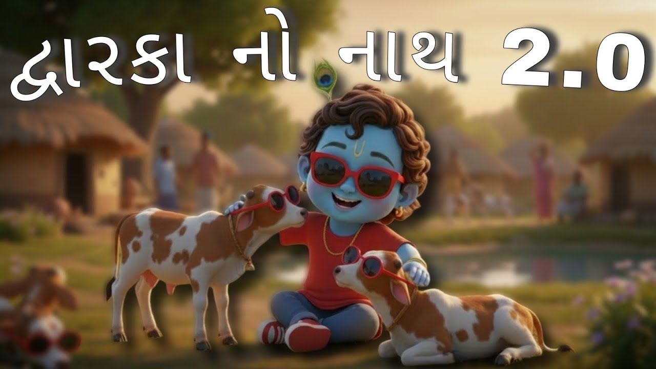 એને મને માયા લગાડી રે  2.0 🦚 | Balgeet gujarati | Dwarka no nath maro Raja ranchod che.
