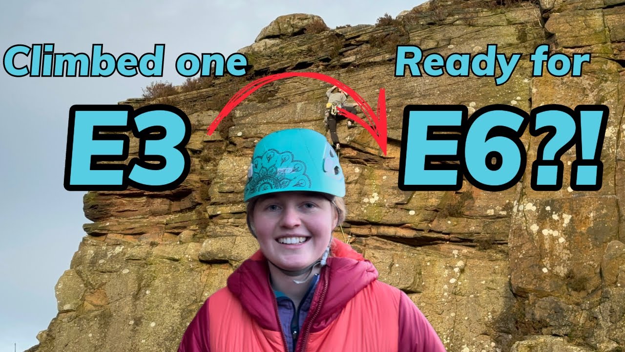 E6 Emma burns off the boys | Trad climbing at Millstone edge