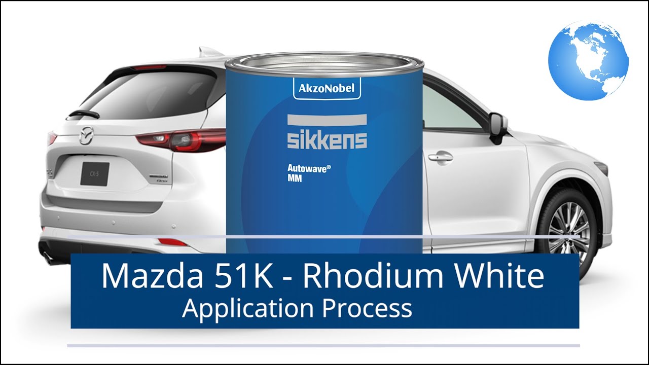 Mazda 51K Rhodium White  - SIKKENS Autowave MM (North America)