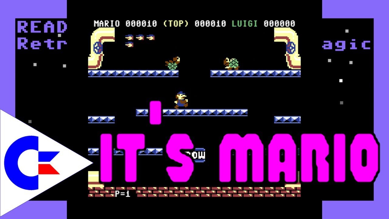 More Adventures with Mario Bros on the Commodore 64