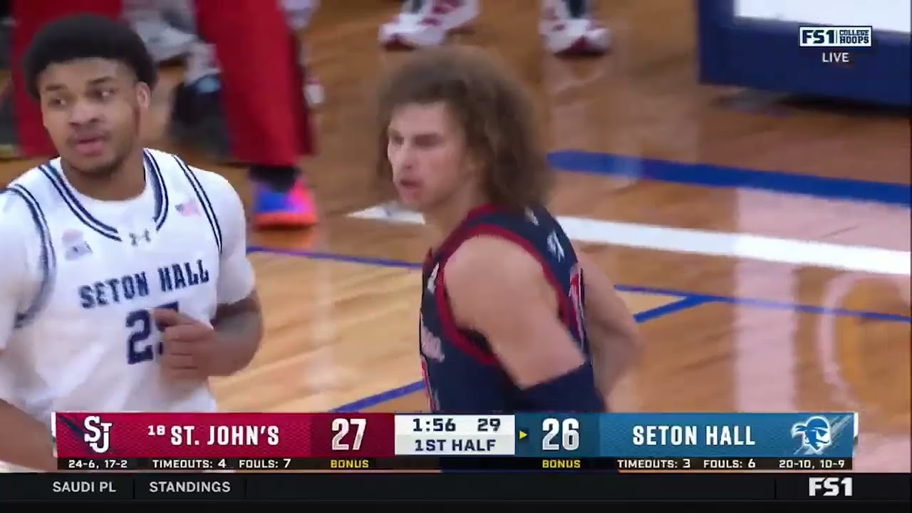 St. John's MBB vs Seton Hall Highlights 3.6.2026