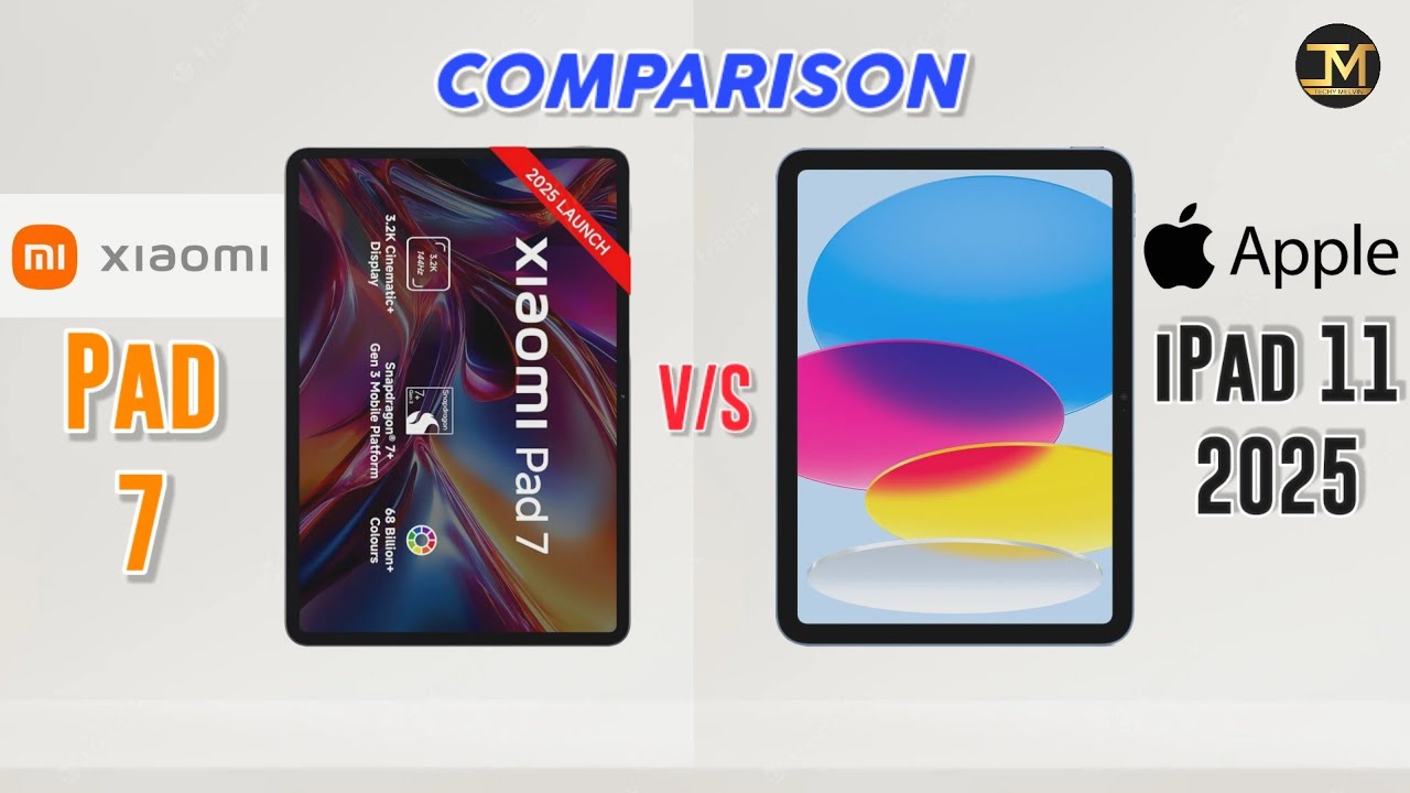 Apple ipad 11 2025 vs Xiaomi Pad 7 : Which Tablet is Better ❓🤔