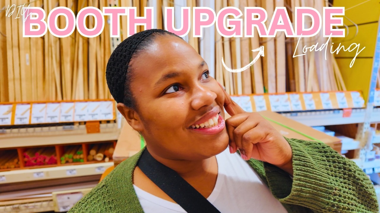Upgrading My Market Booth🎪…Preparing for a Bigger & Better Display | DITL of a Small Business Owner💕