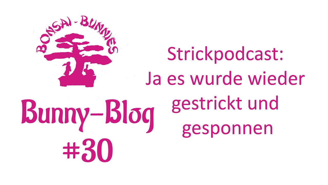 BunnyBlog #30 Strickpodcast