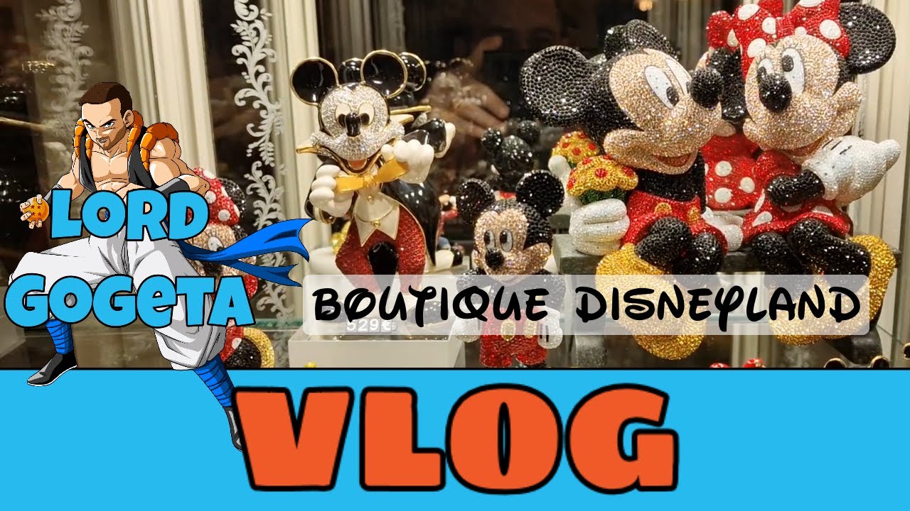 Visite des boutiques du parc DisneyLand paris (Février 2023)