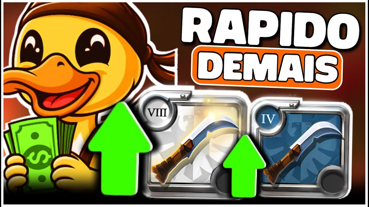 A MELHOR ESTRATEGIA para EVOLUIR COLETAS no ALBION ONLINE em 2025