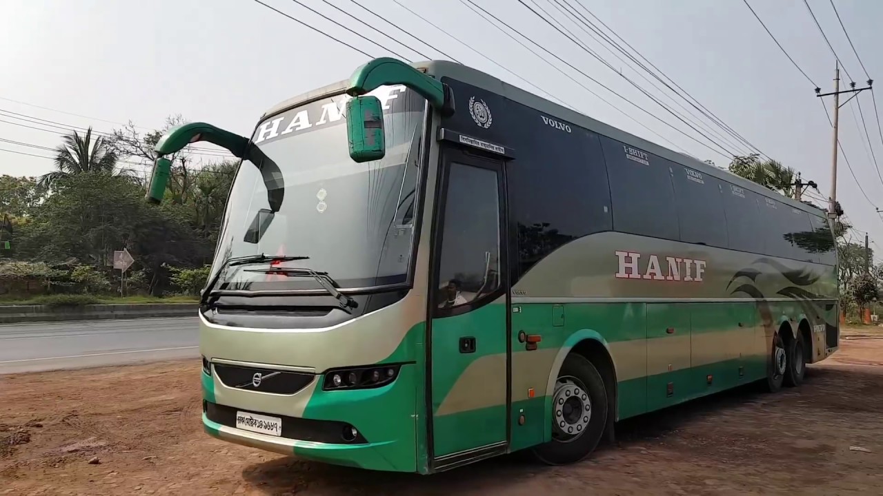 Hanif Enterprise volvo b9r i-shift | Volvo bus | Live view of volvo bus | Dhaka-Chattogram highway.