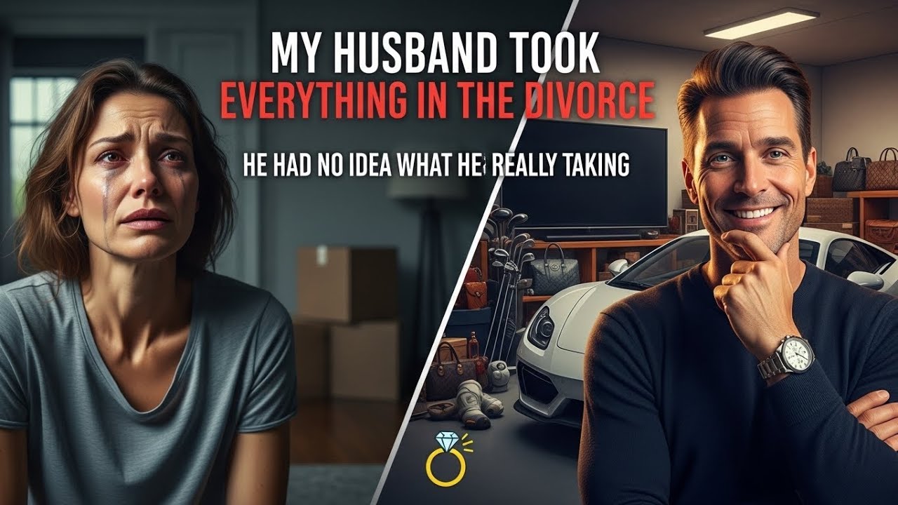 My Husband Took Everything in the Divorce — He Had No Idea What He Was Really Taking everything from