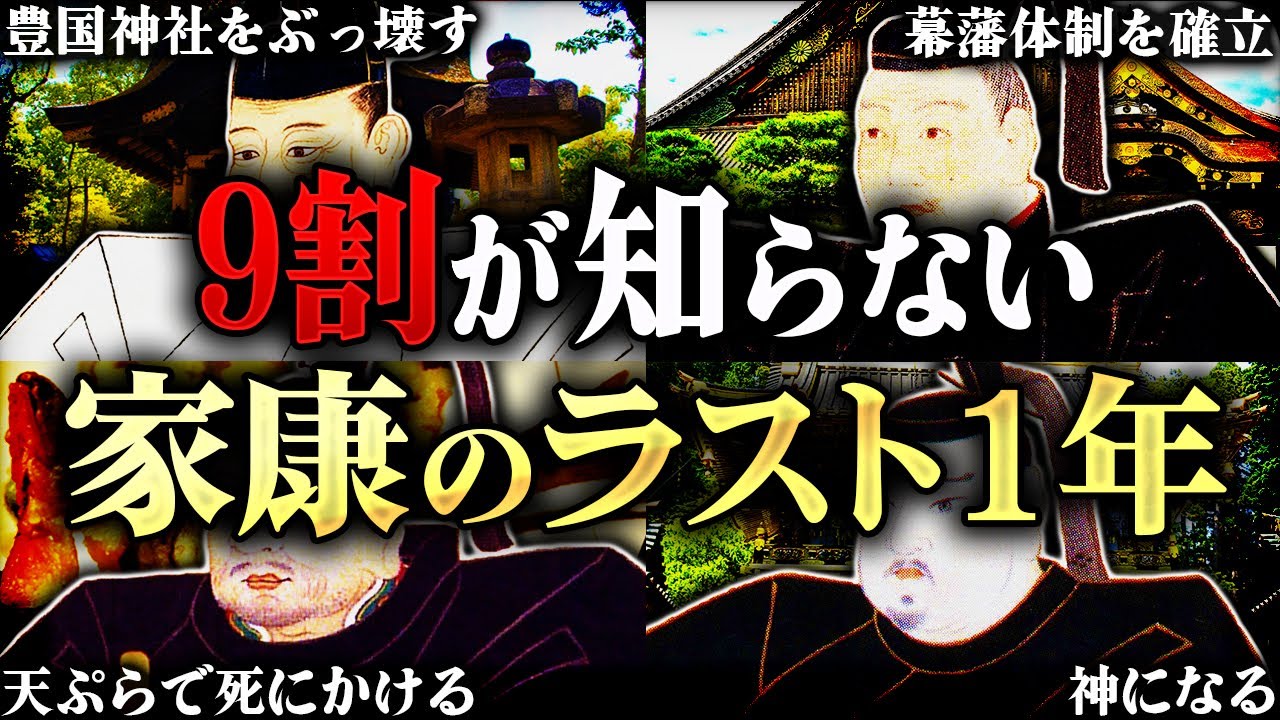 衝撃の事実！徳川家康が最期の1年でやったこと