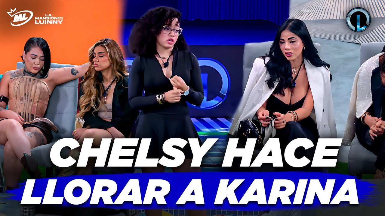 CHELSY BARRE EL PISO CON KARINA GARCÍA Y LA HACE LLORAR “YINA SE APROVECHA DE LA SITUACIÓN”