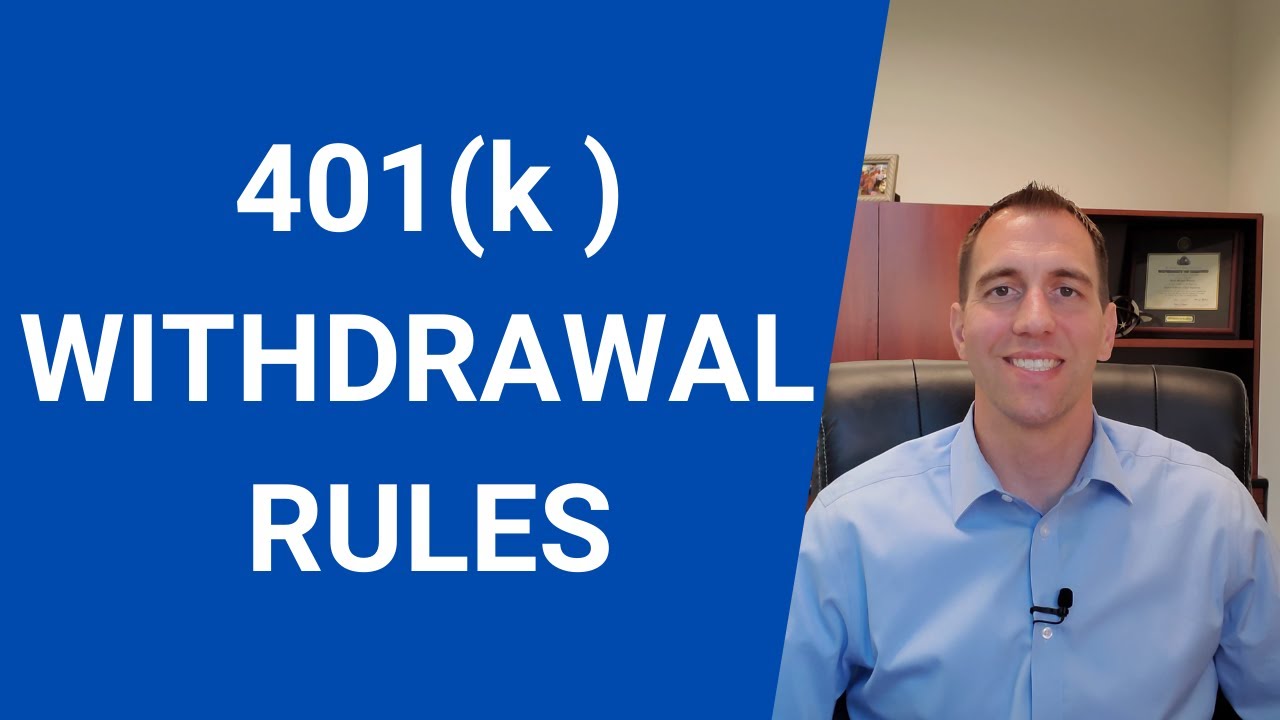 Your 401k &ndash; How do you use it?  What are the 401k withdrawal rules?