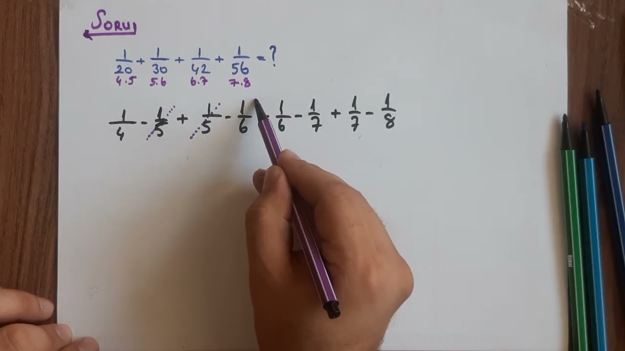 +1 net Karma matematik soru çözümü 1