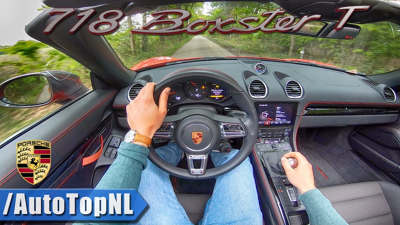 NEW! Porsche 718 Boxster T POV Test Drive by AutoTopNL