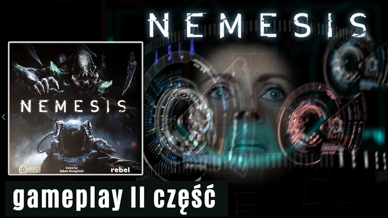NEMESIS - gra planszowa, rozgrywka [ GAMEPLAY #2 ]