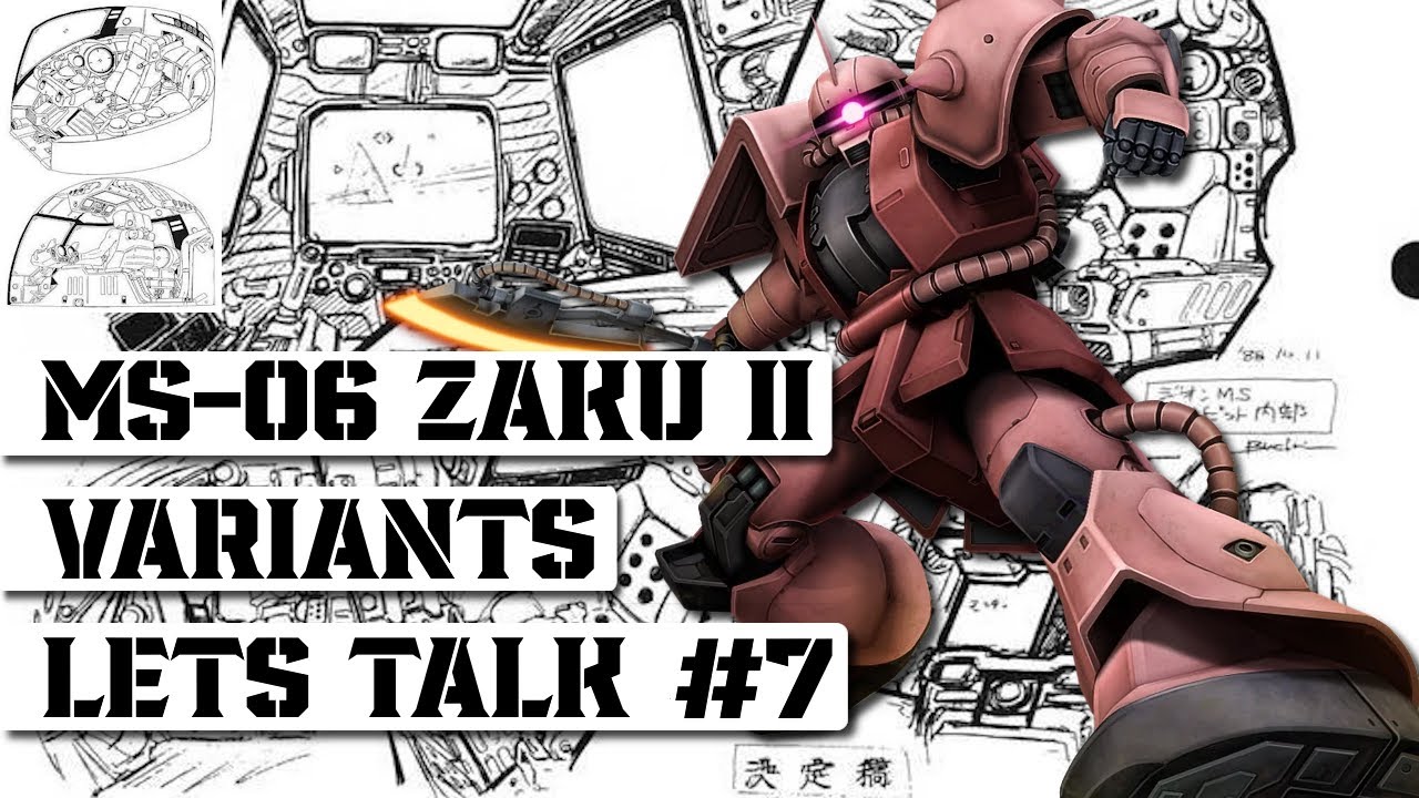Это что-то грандиозное! — Давайте поговорим о вариантах Zaku II.