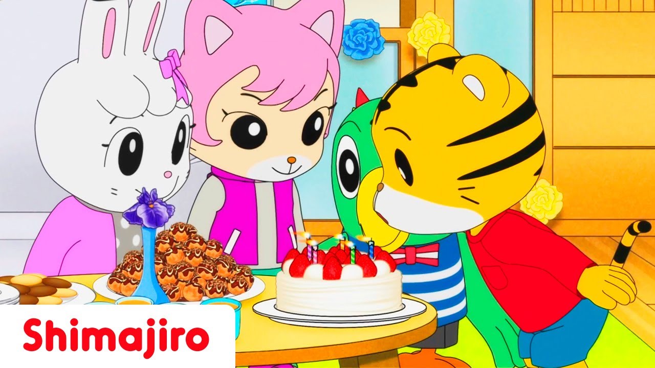 🎉Happy Birthday, Shimajiro!🎂Special YouTube Kids' 10th Birthday Compilation🎁Shimajiro for Kids🐯